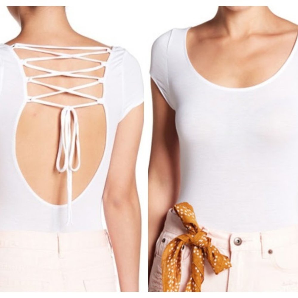 Free People All About the Back Bodysuit
